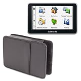 DURAGADGET Protective PU Leather Slip Carry Case Suitable For Garmin Nuvi 2320, 2350, 2390 And Edge 800