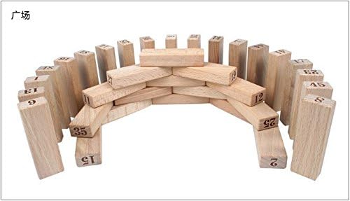 New Wooden Tumbling Stacking Jenga Tower Children Game Early Childhood Educational Toys Free Shipping