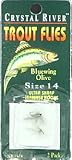 Crystal River - C/R Flys- Blue wing Olive Size -14