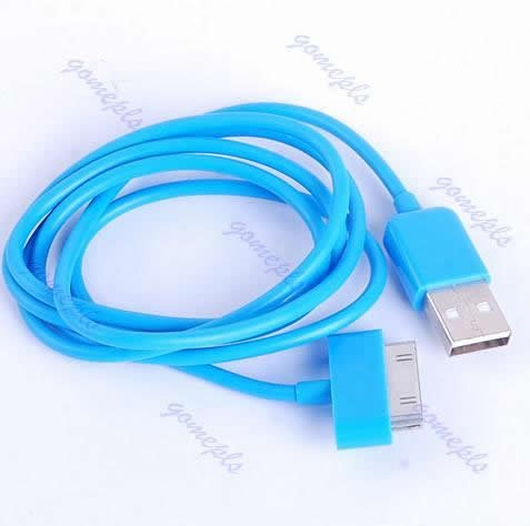 USB Data Charger Cable for Ipod Iphone 3g 3gs 4g Blue USB Data Charger Cable for Ipod Iphone 3g 3gs 4g Blue