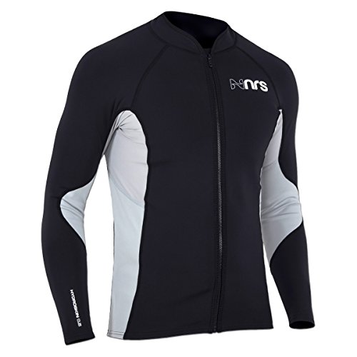 NRS HydroSkin 0.5 Jacket - Men's Black XXL