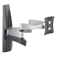 Vogels EFW6145 TV Wandhalter f�r  35-66cm (14-26 Zoll) Fernseher, drehbar und neigbar, max. 15 kg, silber