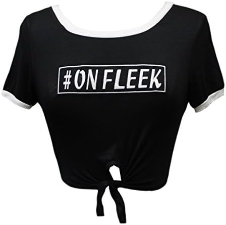 Womens On Fleek Crop Top