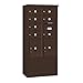 Salsbury Industries 3913D-07ZFP Free Standing Horizontal 4C Mailbox Bronze