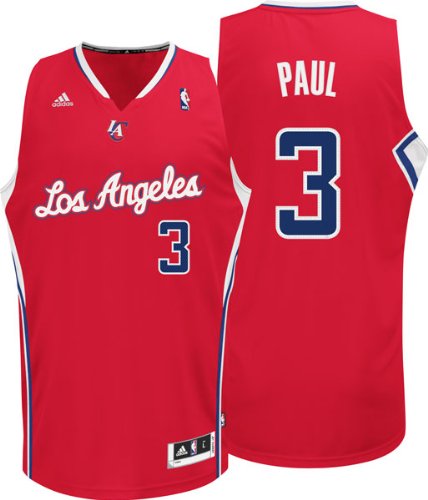 Adidas Los Angeles Clippers Chris Paul Revolution 30 Swingman Road Jersey Small