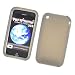 Apple iPhone 3G & 3GS Skin Case Silicone Cover Smoke Grey