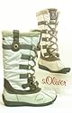 s.Oliver Damen Stiefel weiß mit TEX