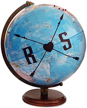 Custom "Compass" Travel Push Pin Globe