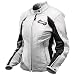Z1R Women's Nectar Leather Jacket White/Black M