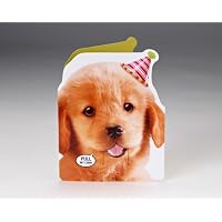 Talking Heads Puppy Surprise Birthday Card