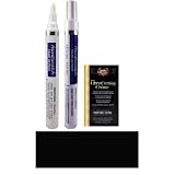 1 2 Oz. Black Metallic Paint Pen Kit for 1984 Alfa-Romeo All Models (907) by PaintScratch Automotive Touch Up Paint