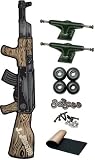 Santa Cruz Jessee AK-47 Gun Complete Skateboard New On Sale
