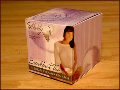 Silken Pyramid Teas English Breakfast 10 Infusers by Ceylon Teas, Inc.