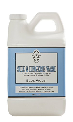 Le Blanc® Blue Violet Silk & Lingerie Wash – Luxury Laundry Cleanser for Delicates- 64 oz. (1 pack)