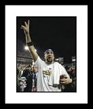 Ben Roethlisberger Pittsburgh Steelers NFL Framed 8x10 Photograph Super Bowl XLIII Hand Raised Celebration