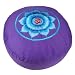 Meditation Cushion - Violet With Ohm Symbol (900541)