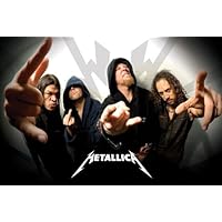 Metallica (Group, Pointing) Music Poster Print