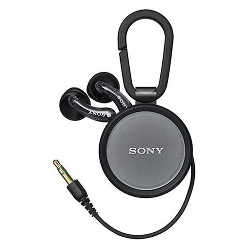 Childrens Toyshop  Electronics : Sony MDRKE30LWB.CE7 in-ear retractable headphones - Black