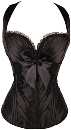 AliceCorset Women's Corsage Back Corset Bustier with G-Strin Small