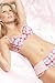 Ceriso Check Print Padded Balcony Bra
