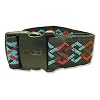 Nylon Cleanable Gait Belts - Blue Weave with Delri