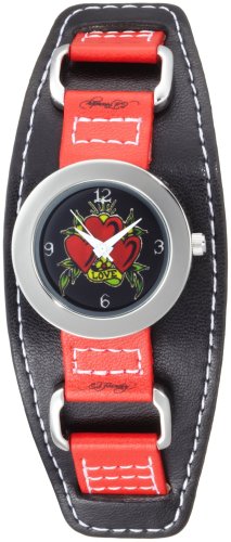 Ed Hardy Unisex  TI-HT Tic Heart Watch