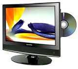 Produkt-Bild: LCD Fernseher mit integriertem DVD Player, 56 cm - 22", schwarz