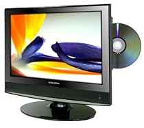 LCD Fernseher mit integriertem DVD Player, 56 cm - 22", schwarz