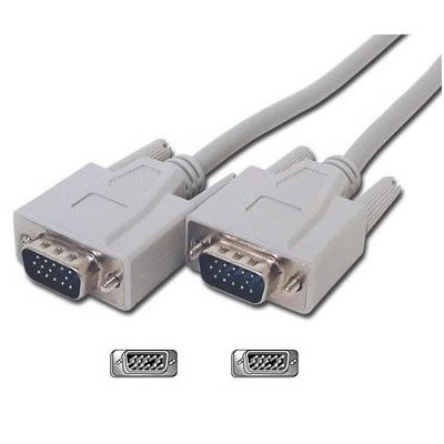 2M SVGA Monitor Cable - MALE to MALE 15 Pin