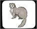 Mouse Pad with marten Image