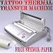 Simple Control Tattooing Product Supply Tattoo Stencil Maker Machine Tool Kit Set Equipment Device Facility Thermal Transfer Copier Printer
