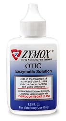 Pet King Brand Zymox Otic Enzymatic Solution for Pet Ears, 1.25 Ounces