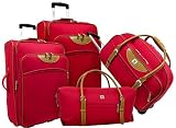 Review Travelers Choice  / Travelers Choice Victoria 4-Piece Luggage Set Luggage Sets