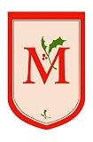 Outdoor Living : Monogram Holiday Garden Size Flag - M