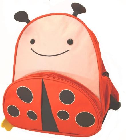 Ladybug Pink Toddler Backpack 12 Inch , Cute