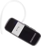Samsung Wep480 Bluetooth Headset Black with dual microphone noise echo cancellation and advanced wind noise reduction technology - Compatible with any cellphone and iOS - Android - Blackberry or Windows phone Smartphone
