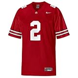 Nike Ohio State Buckeyes #2 Scarlet Twilled Replica Football Jersey