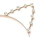TOOGOO(R) Cat Ear Headband Pearl Shape Rhinestone Hair Band Headwear-Highlight in the party for Women