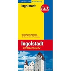 Falk Stadtplan Extra Standardfaltung Ingolstadt