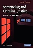 Sentencing and criminal justice
