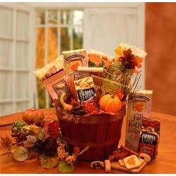 Autumn Harvest Thanksgiving Wishes Gift Basket