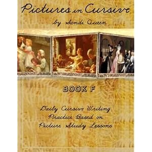pictures in cursive f (daily cursive writing instruction based on picture study lessons)
