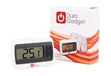 DURAGADGET Indoor LCD Room Temperature Thermometer/Gauge With Stand And Digital Display - Perfect For Use In The Office Or At Home