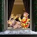 Disney Holiday Winnie the Pooh Light-Up Window Display