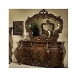 AICO 71050 Palais Royale Triple Dresser in Rococo Cognac