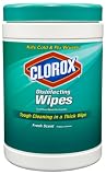 Clorox Disinfecting Wipes, Fresh Scent, 105-Count Canister (Pack of 4)