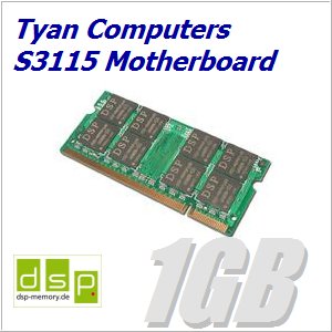 1GB Memory / RAM for Tyan Computers S3115 Motherboard 