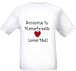 SOMEONE IN MASSACHUSETTS LOVES ME - State-series - White T-shirt