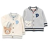 Piccolo(ピッコロ) カーディガン (70～90cm) キムラタンの子供服 (34406-164) キナリ 80