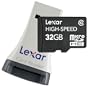 Lexar High Speed MicroSDHC 32 GB Class 10 Flash Memory Card with Reader LSDMI32GBSBNAR